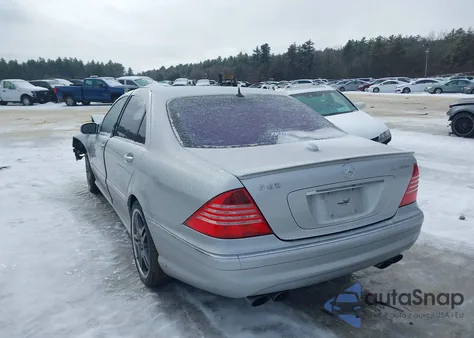 2006 Mercedes-Benz S 65 Amg z USA, uszkodzony, nr VIN WDBNG79J16A466494